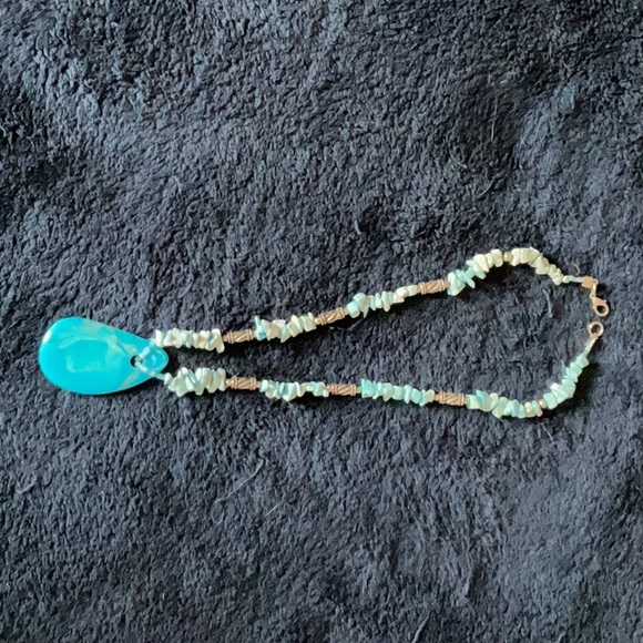 Turquoise necklace - Picture 2 of 2